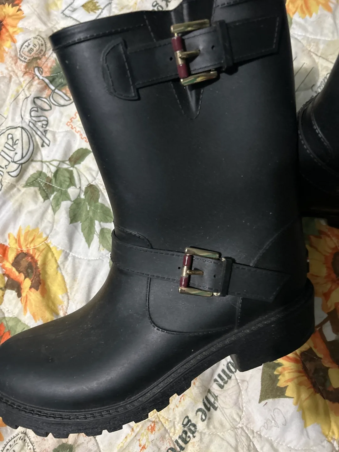 Tommy Hilfiger Black Rain Boots image indicator(3)