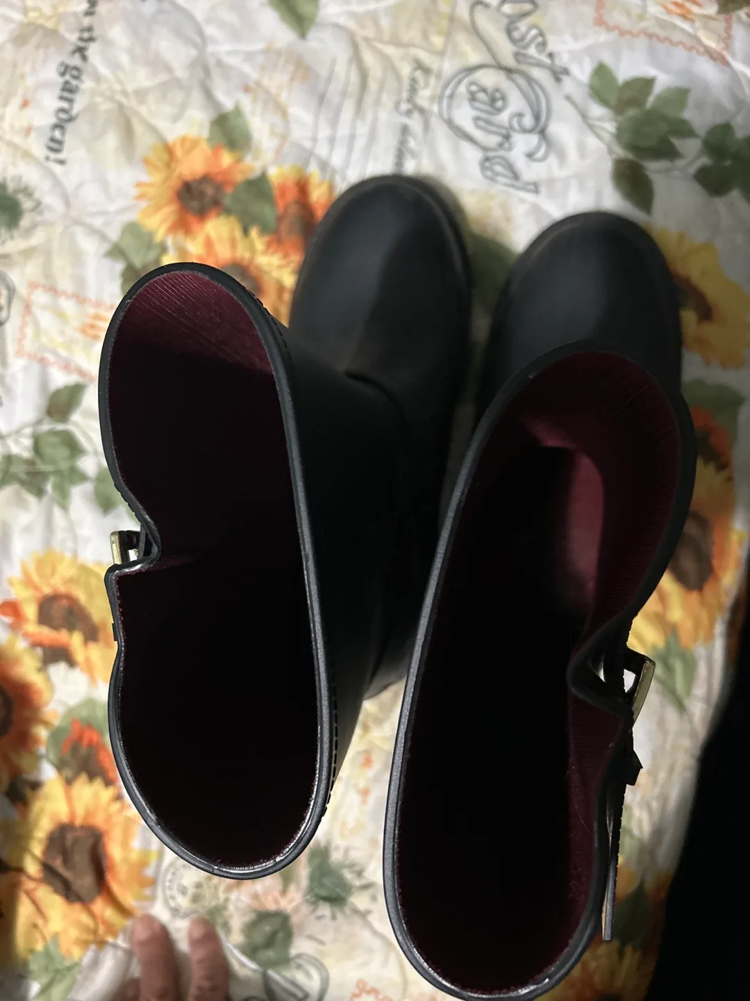 Tommy Hilfiger Black Rain Boots image indicator(2)