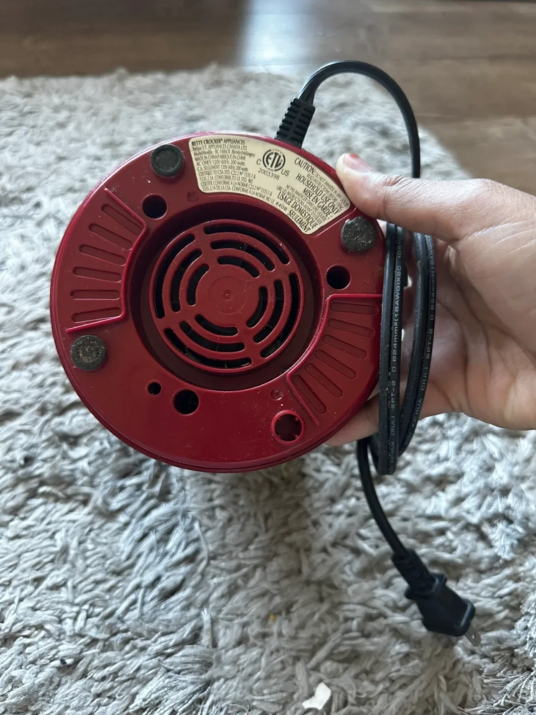 Betty Crocker Personal Blender image indicator(4)