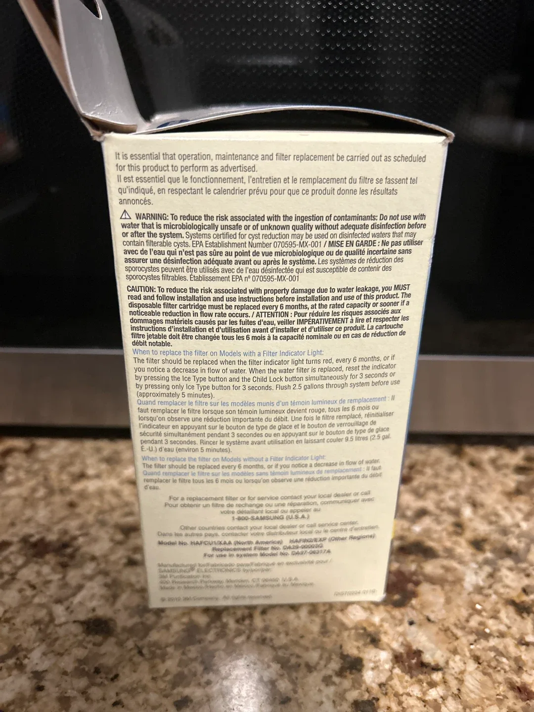 Samsung Aqua-Pure Plus Refrigerator Filter - NEW image indicator(3)