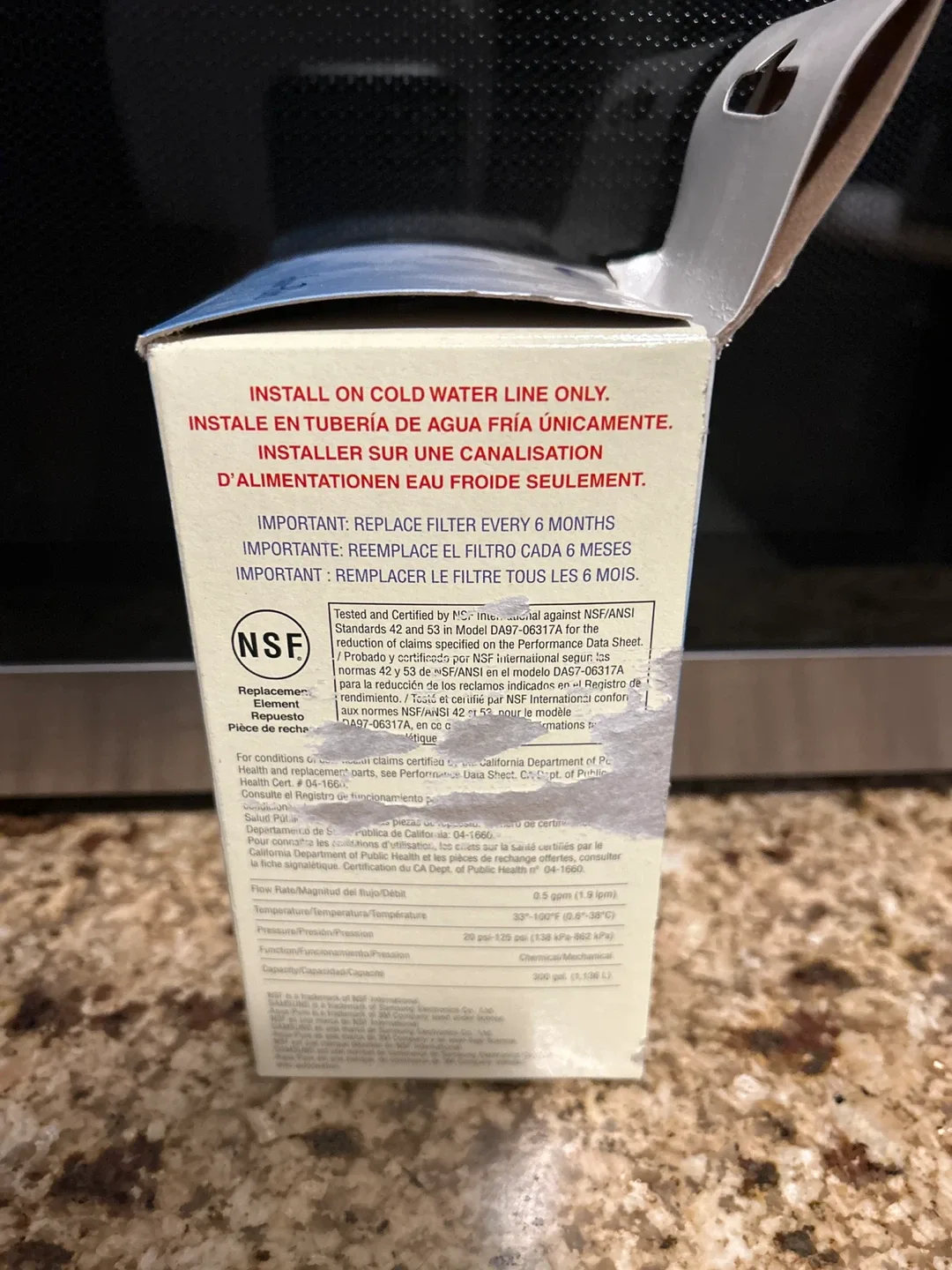 Samsung Aqua-Pure Plus Refrigerator Filter - NEW image indicator(2)