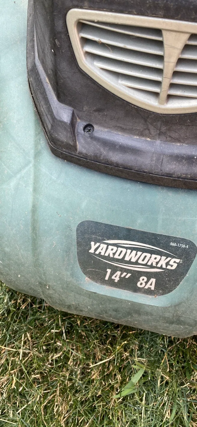 Yardworks 14" 8A Lawn Mower & Weed Trimmer image indicator(2)