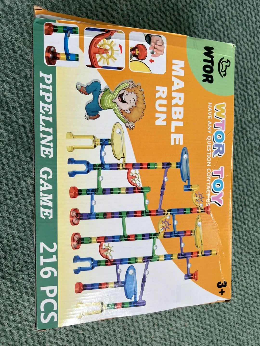 Marble Run Pipeline Game - 216 Pieces image indicator(5)