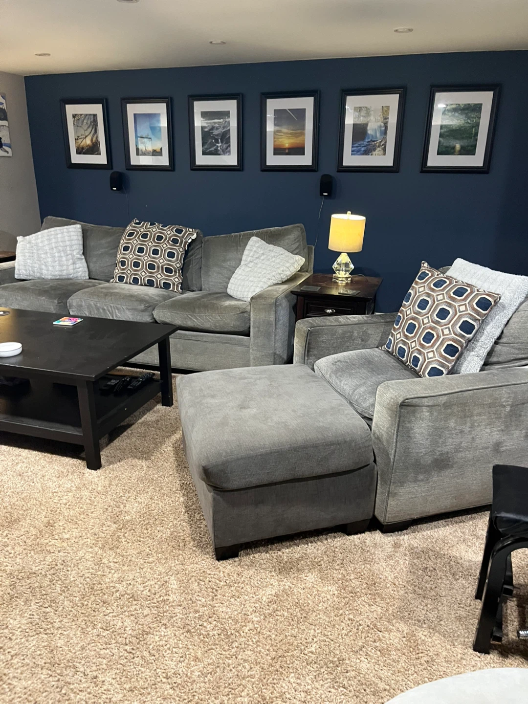 Grey Sofa Set