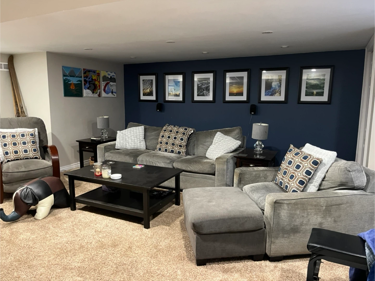 Grey Sofa Set - photo 3