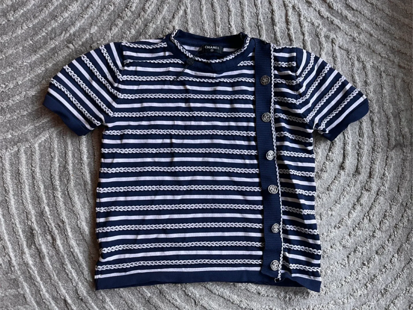 CC Striped Knit Top thumbnail