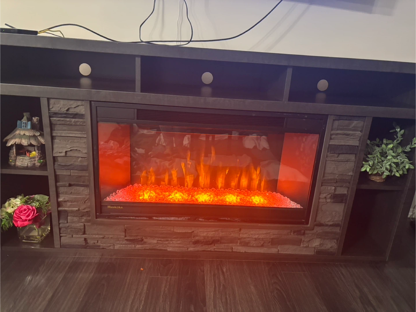 Electric Fireplace TV Stand