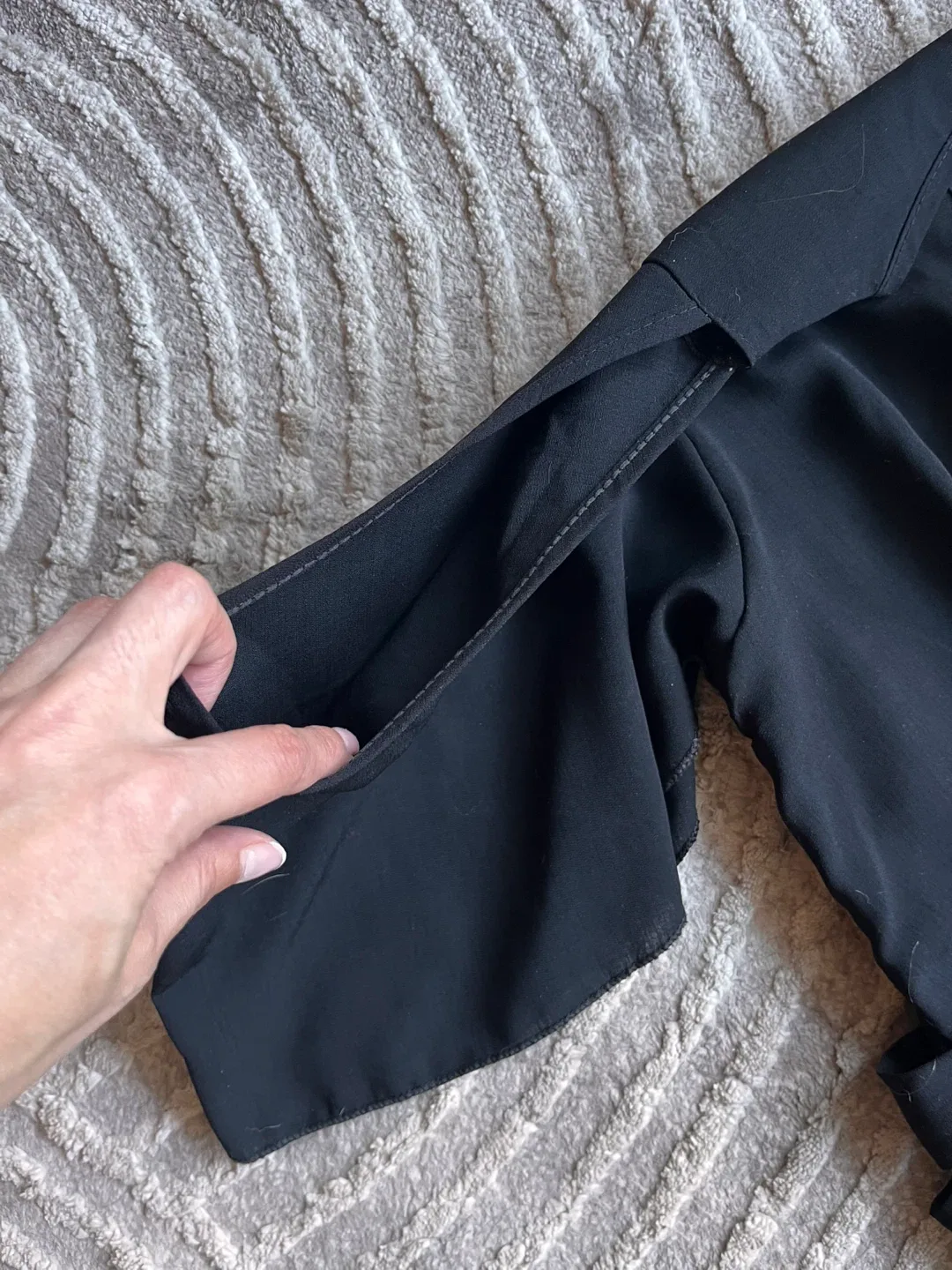 Black Jumpsuit - open shoulders image indicator(2)