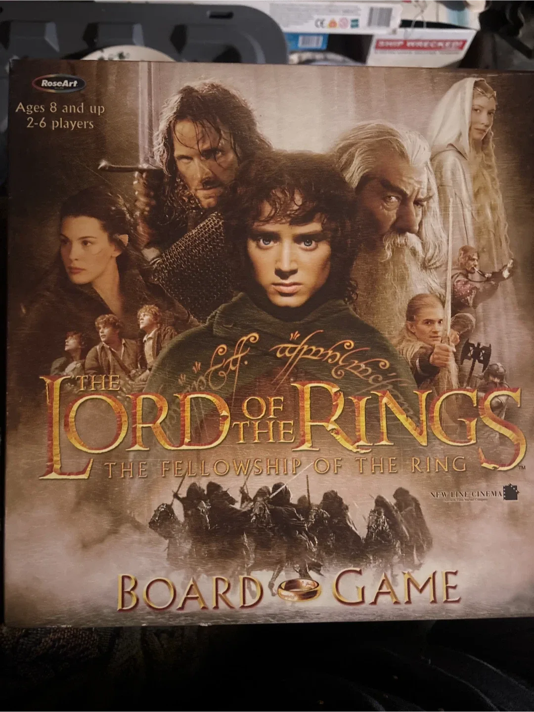 The Lord of the Rings Fellowship of the Ring Board Game thumbnail