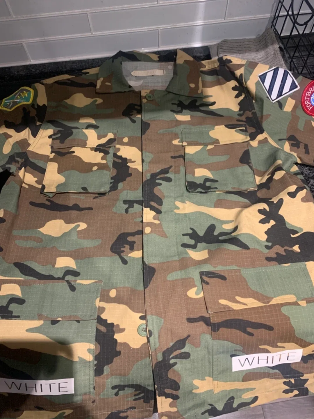 Off-White Camouflage Jacket thumbnail