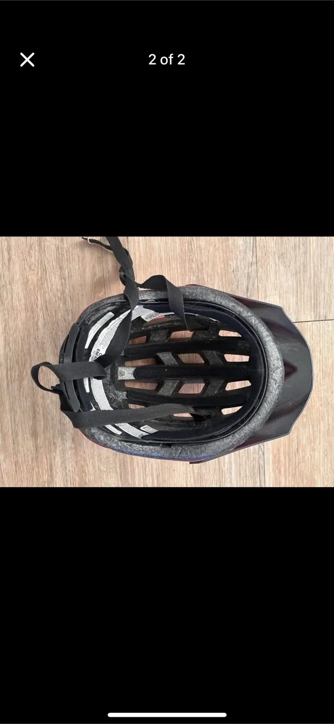 Pink & Blue Bike Helmet image indicator(2)