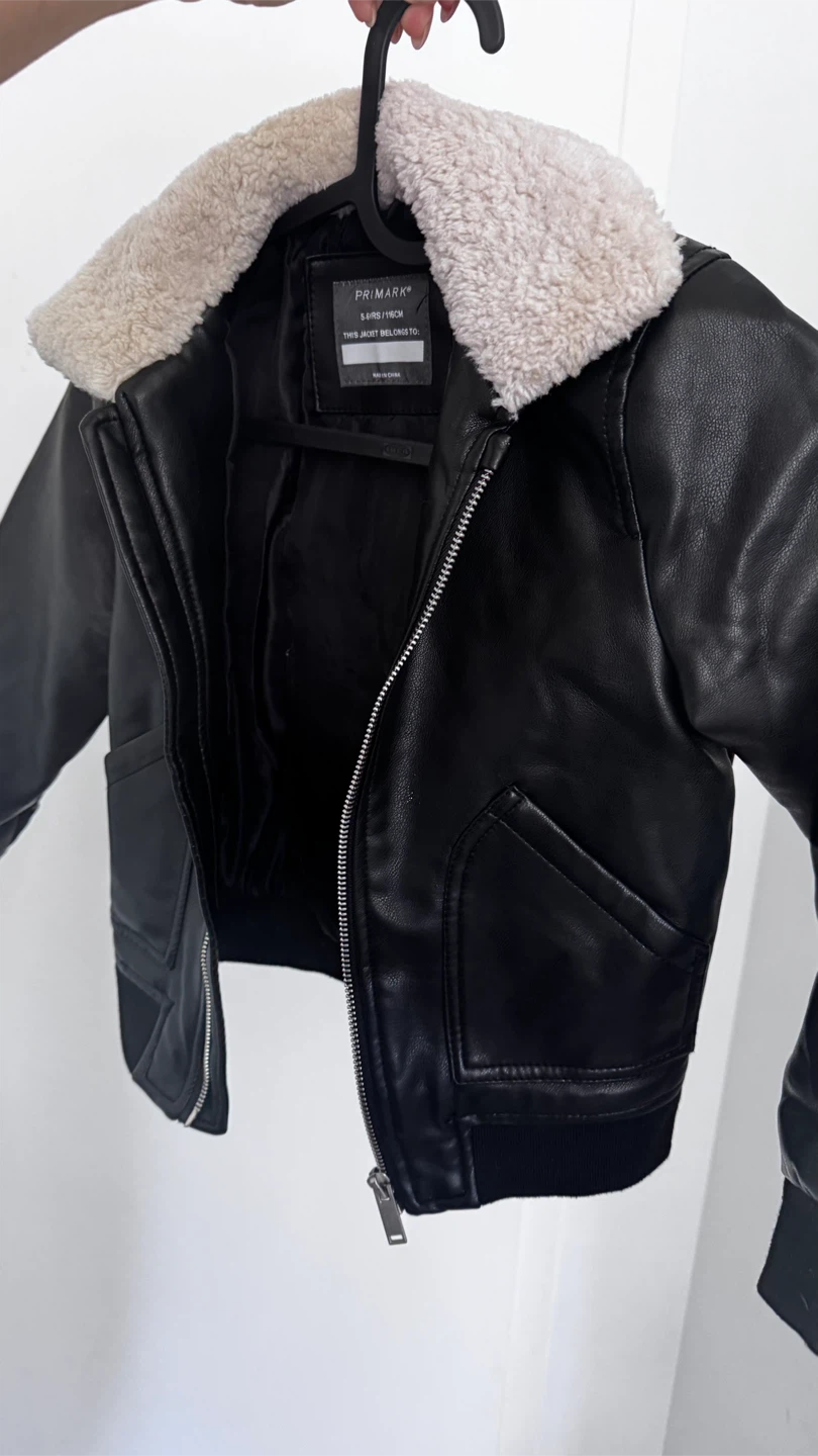 Primark Black Jacket - Size 5-6 Years - photo 2