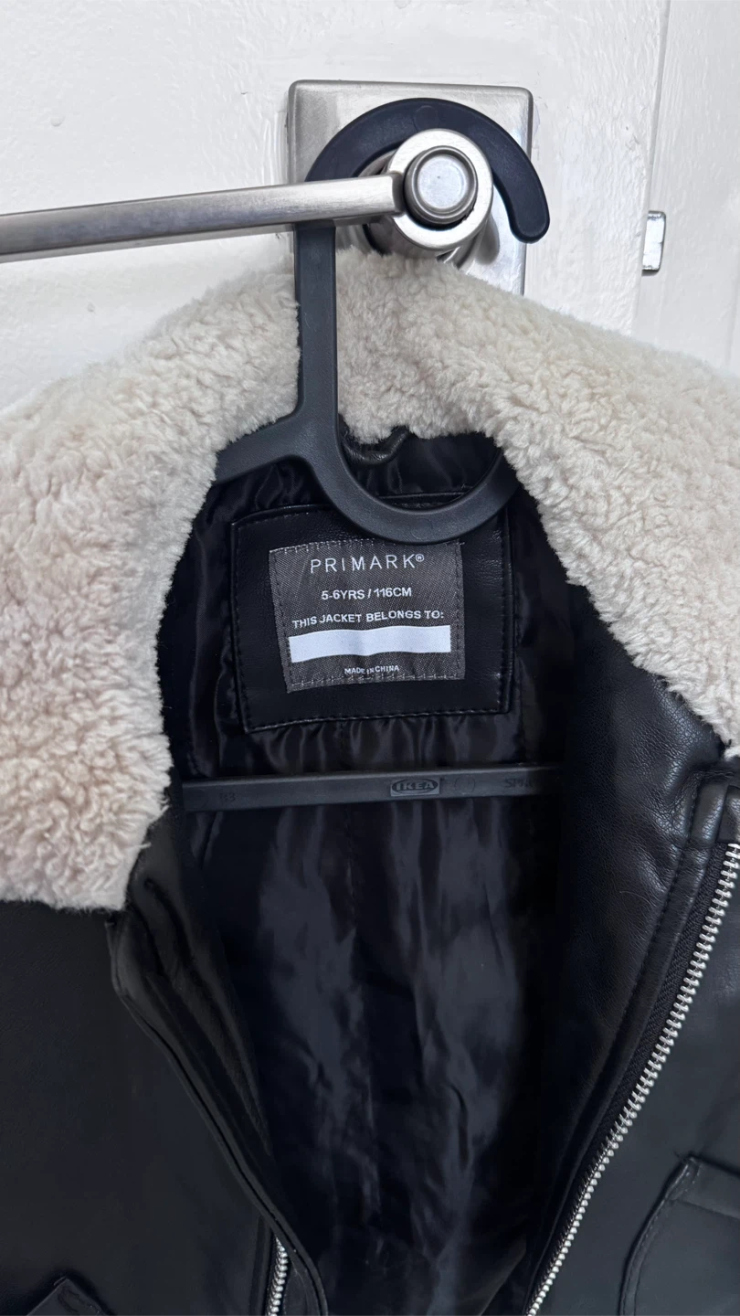 Primark Black Jacket - Size 5-6 Years - photo 4