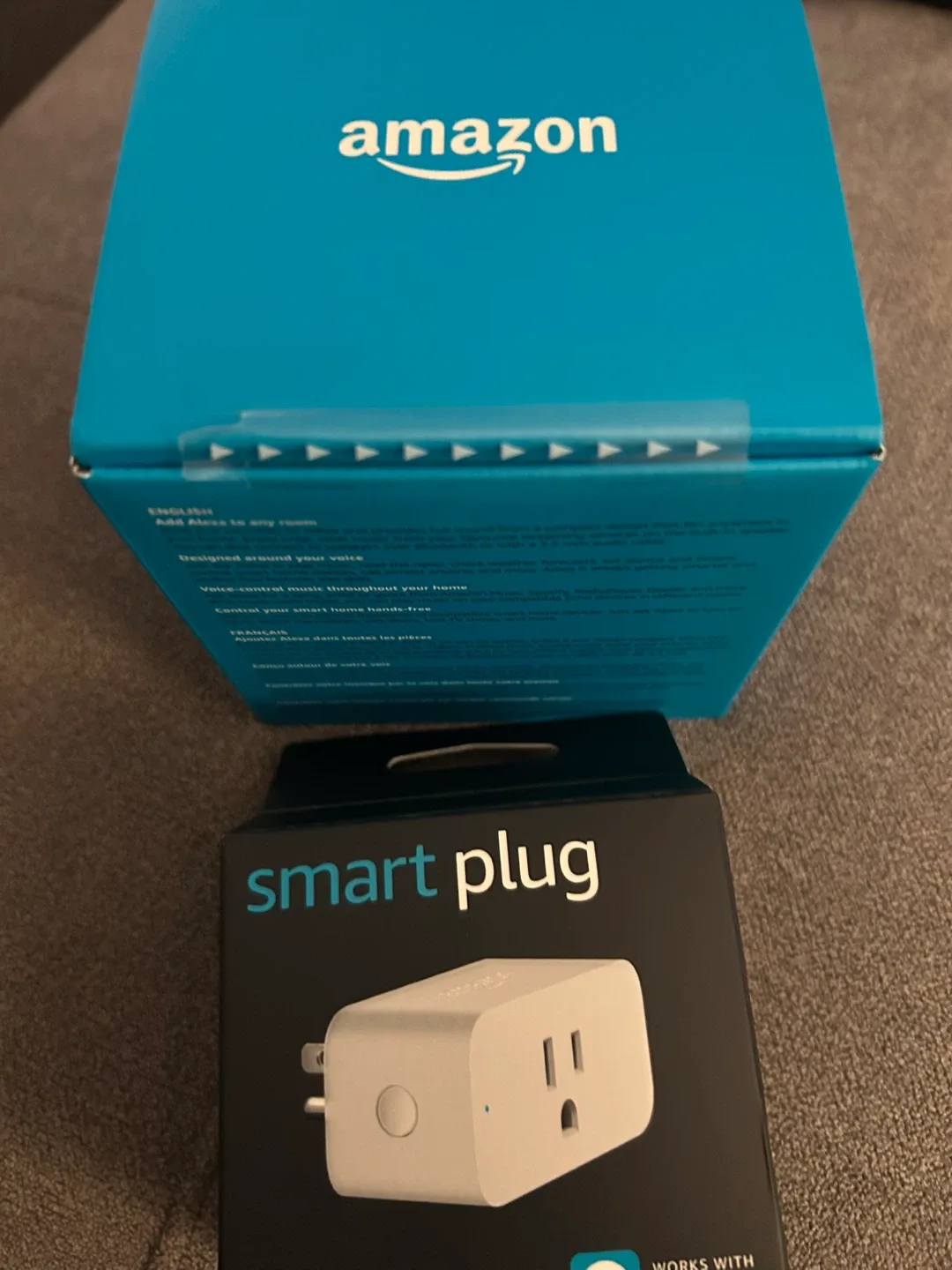 Amazon Echo Dot & Smart Plug - Brand New image indicator(3)