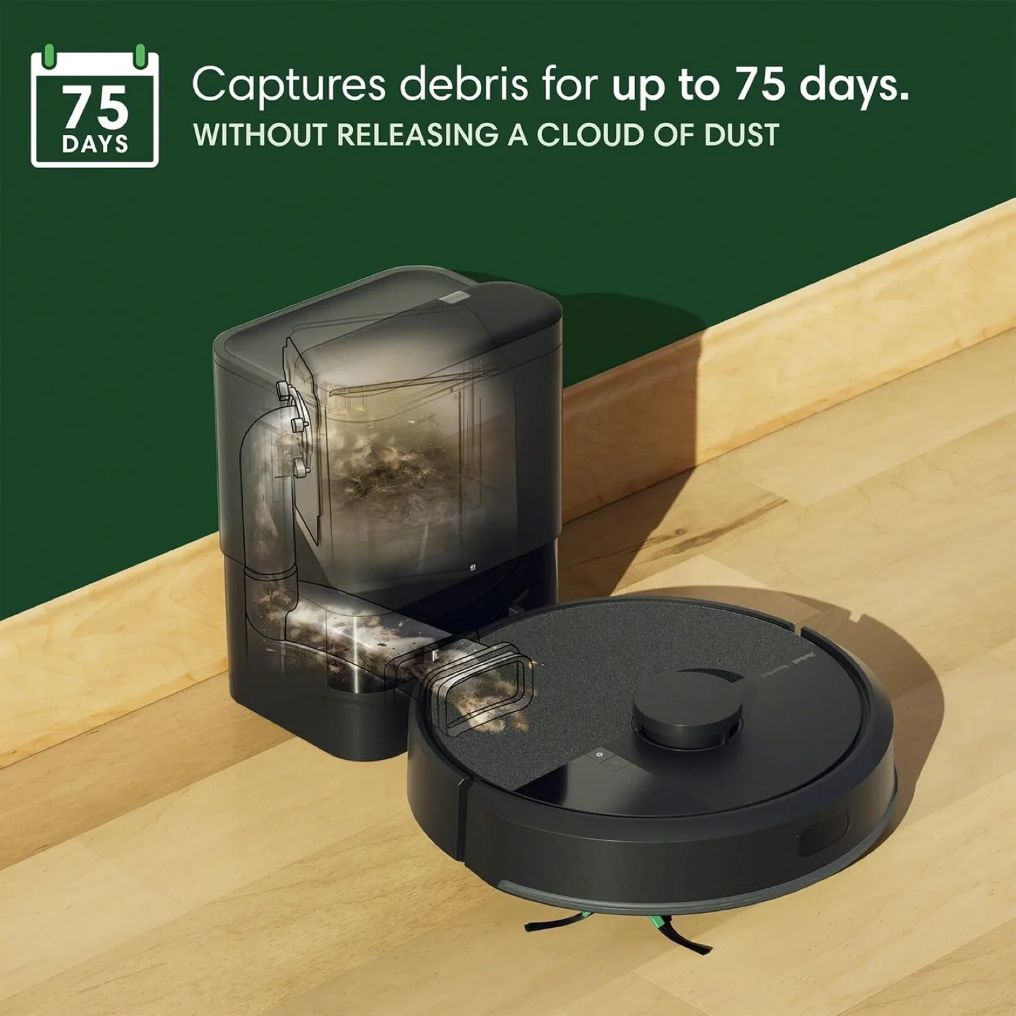 [New but Half Price] iRobot Roomba 104 2in1 Vacuum & Mop Robot image indicator(2)