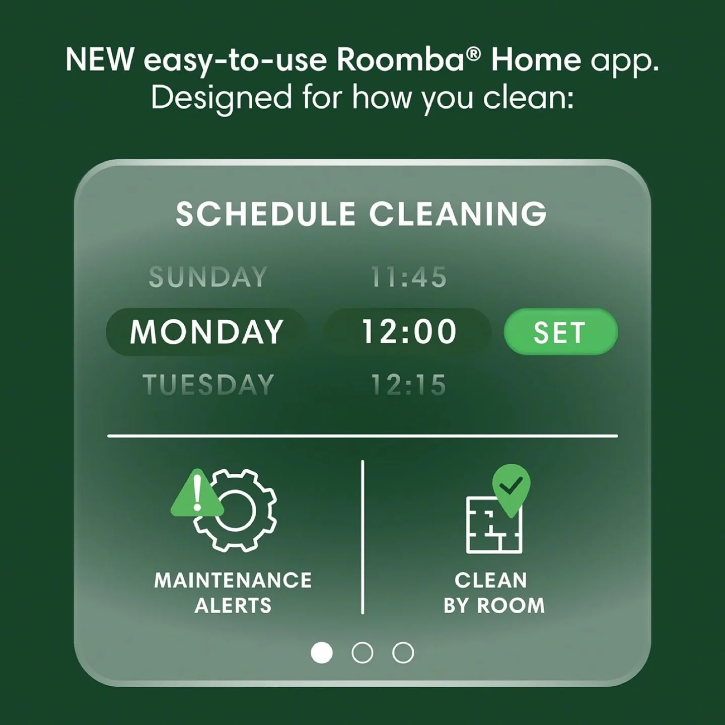 [New but Half Price] iRobot Roomba 104 2in1 Vacuum & Mop Robot image indicator(8)