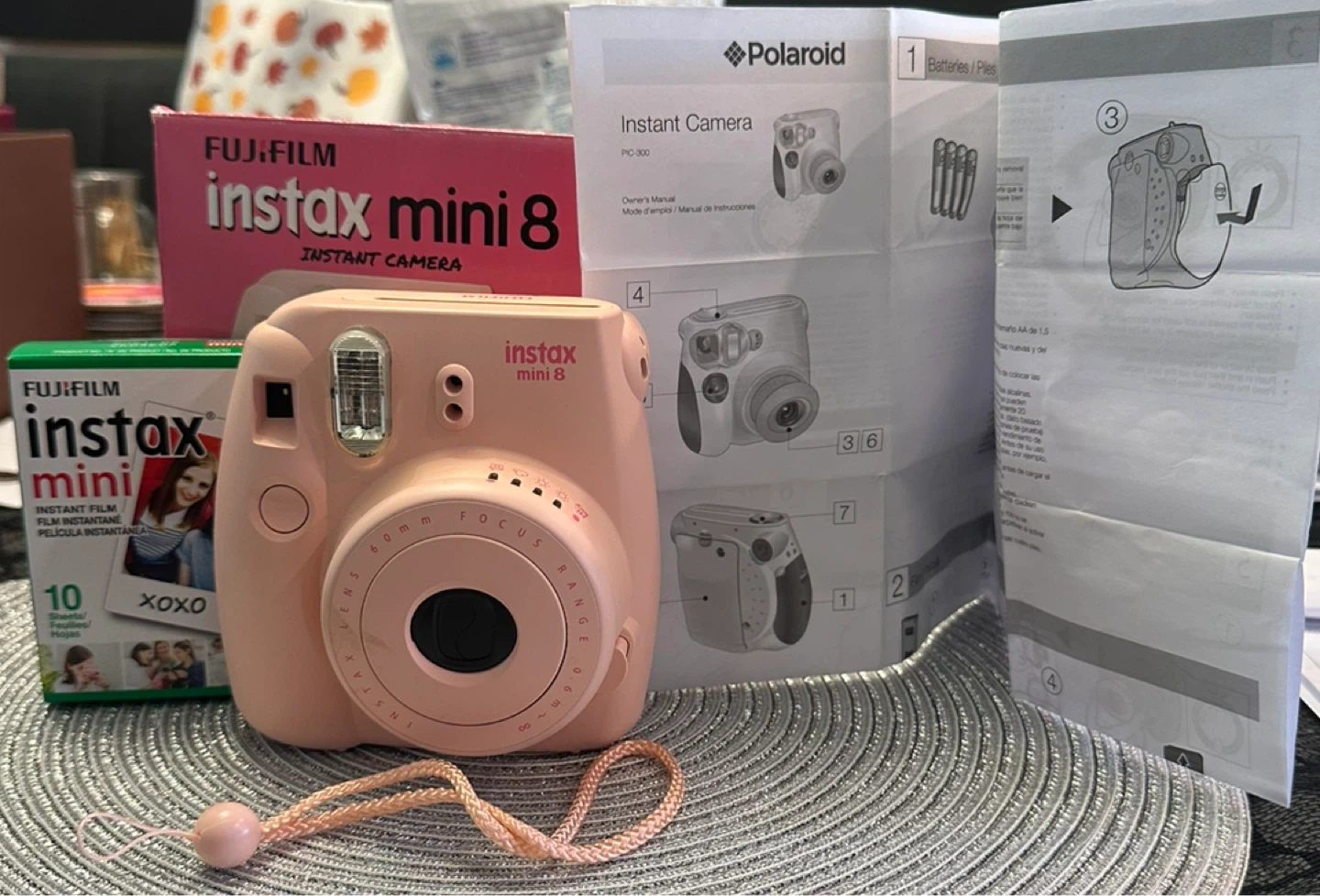 Fujifilm Instax Mini 8 Candy Pink Instant Camera