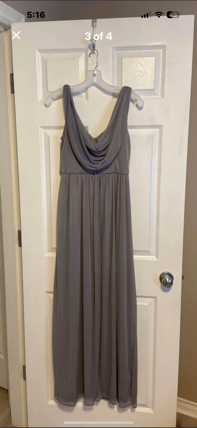 Grey Bridesmaid Dress image indicator(4)