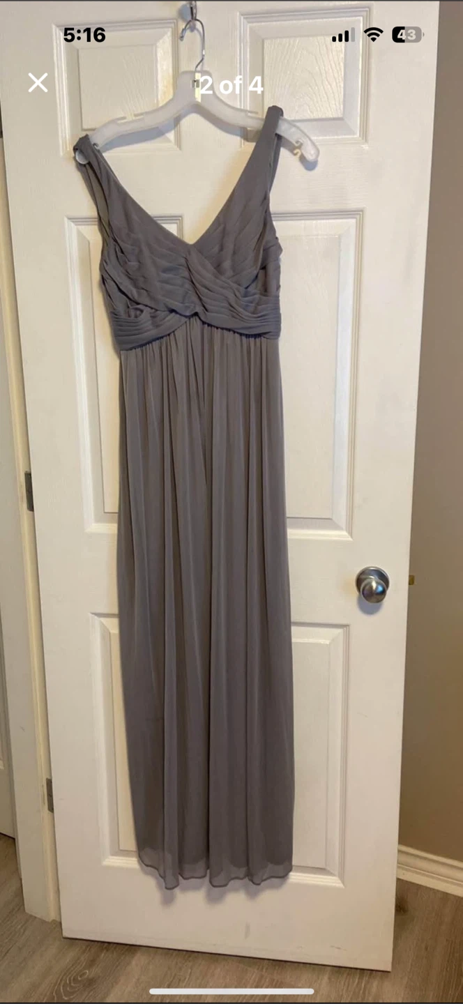 Grey Bridesmaid Dress - photo 3
