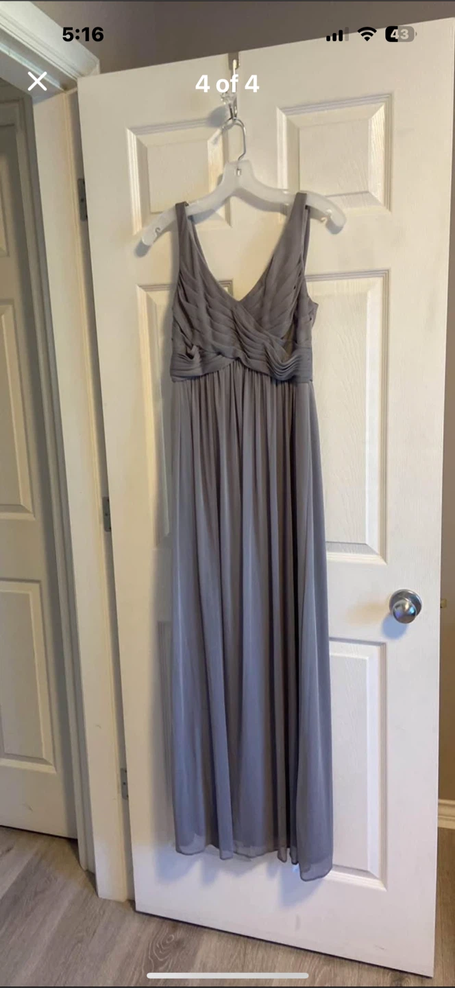 Grey Bridesmaid Dress