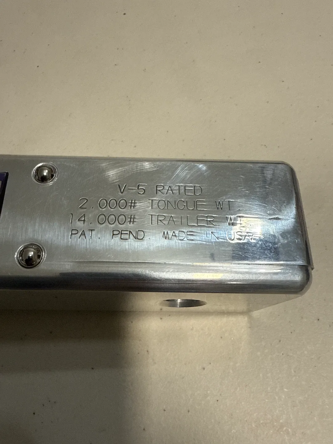 Diversi-Tech V-5 Rated Trailer Hitch image indicator(3)