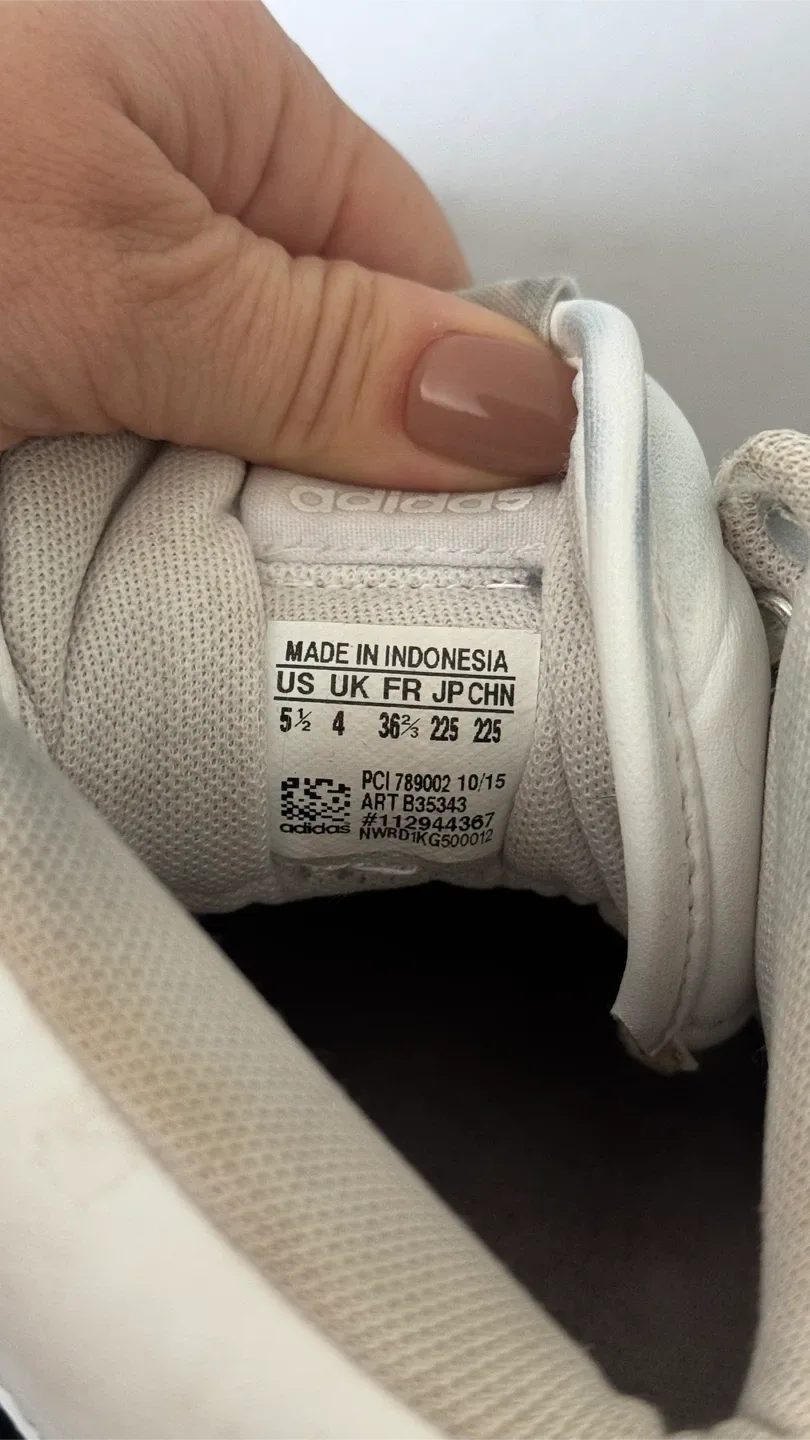 Adidas Top Ten Hi White Sneakers - US 5.5 image indicator(4)