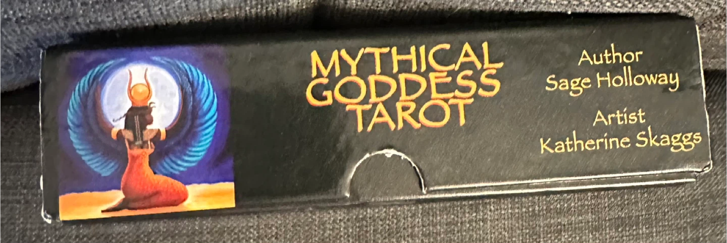 Mythical Goddess Tarot Deck by Sage Holloway - photo 4