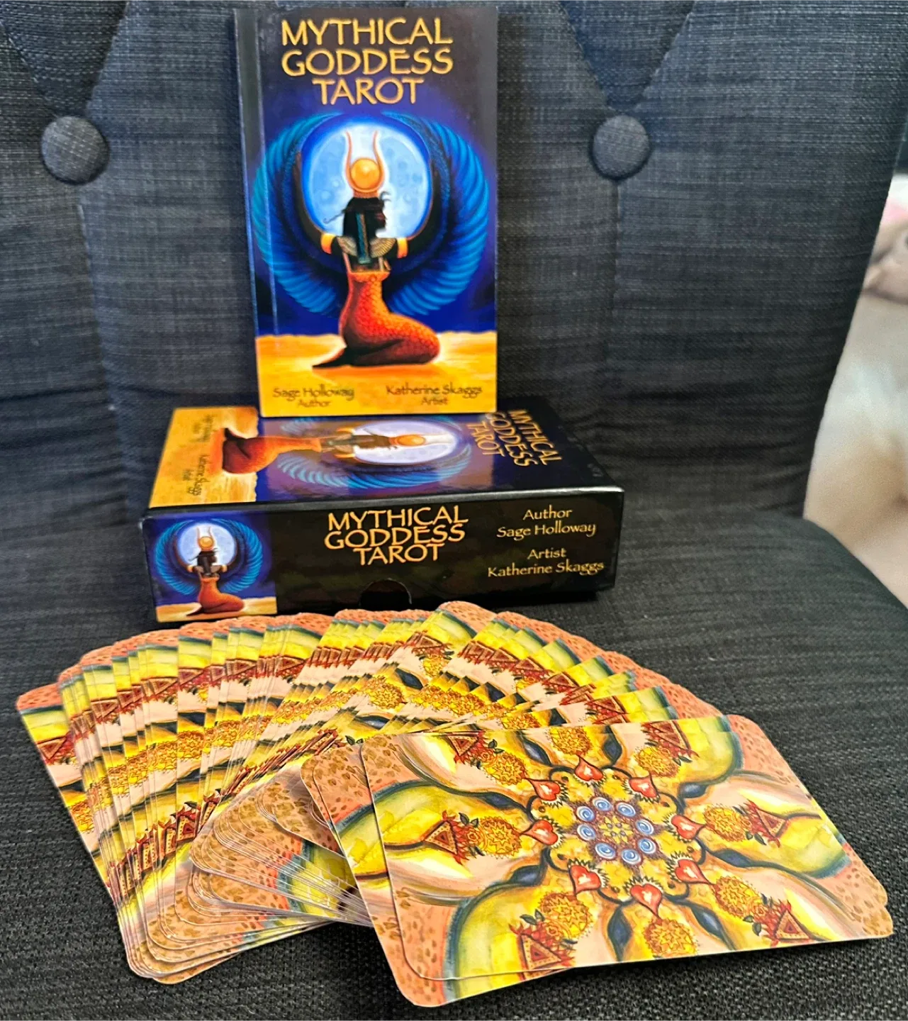 Mythical Goddess Tarot Deck by Sage Holloway image indicator(3)