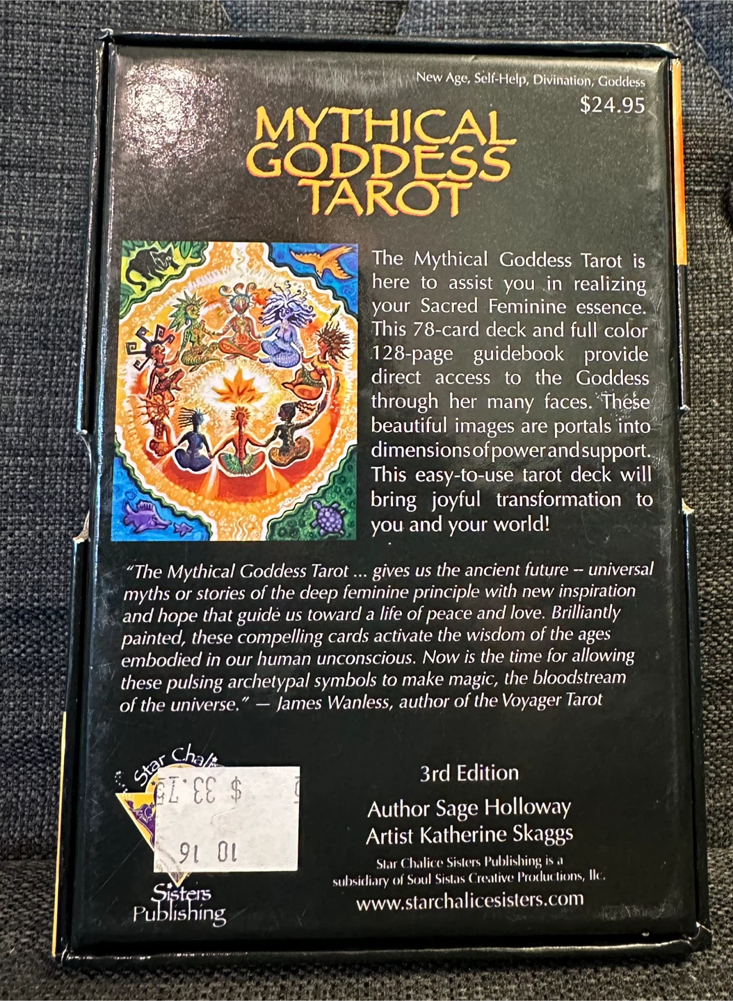 Mythical Goddess Tarot Deck by Sage Holloway - photo 2