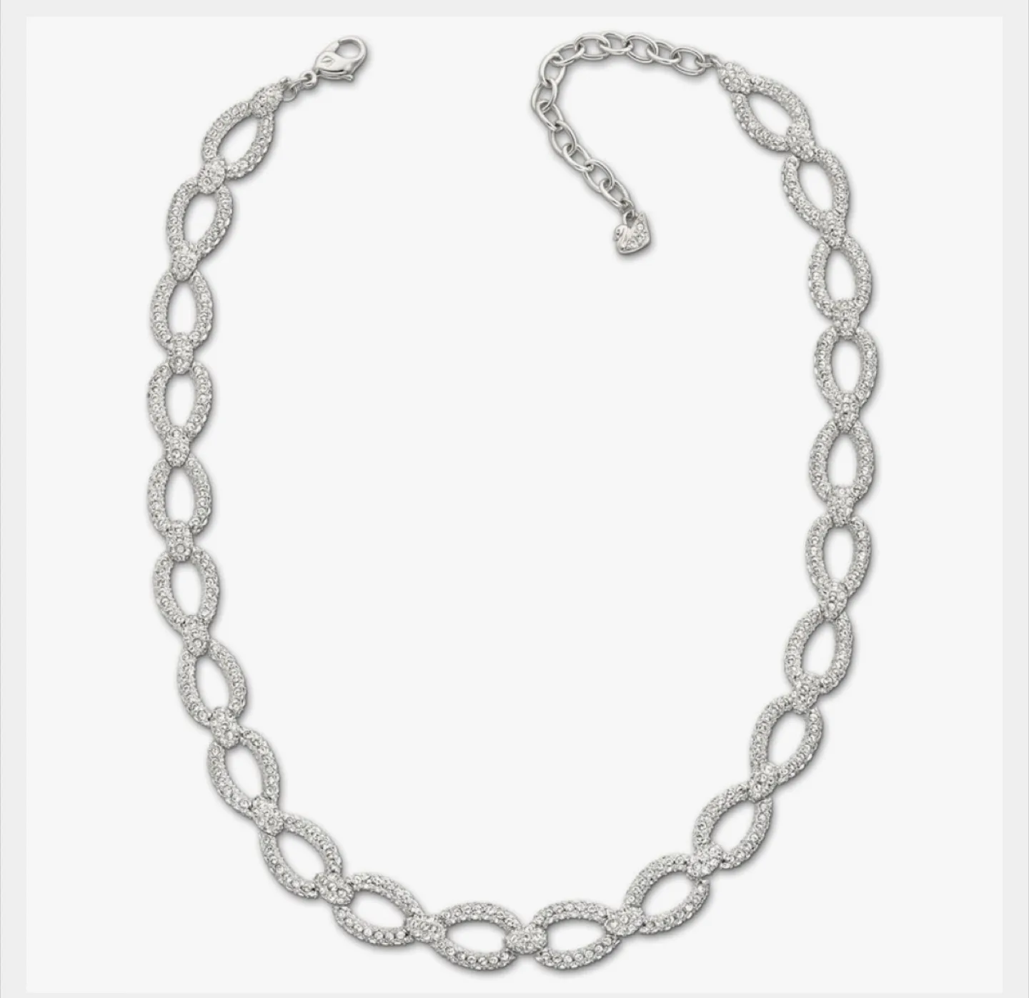 Swarovski Crystal Infinity Necklace image indicator(3)
