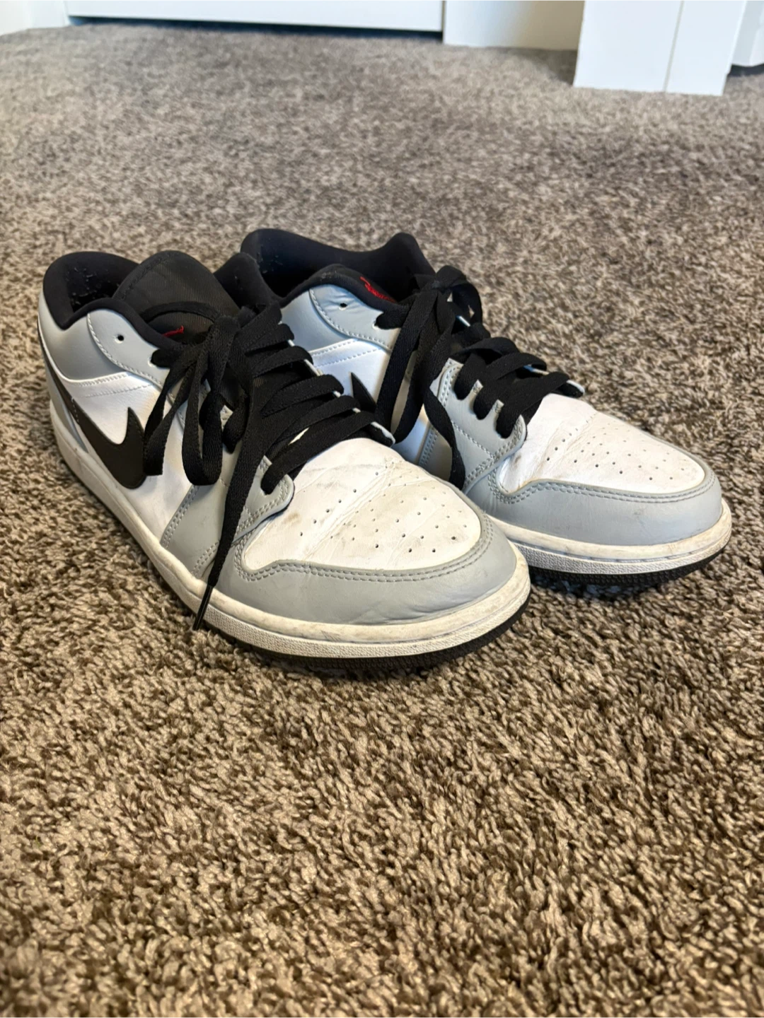 Jordan one low light smoke gray