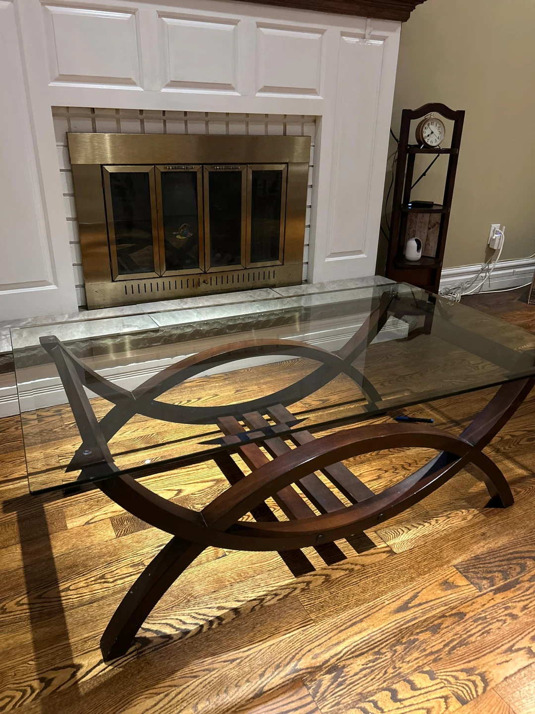 Glass Top Coffee Table - photo 2