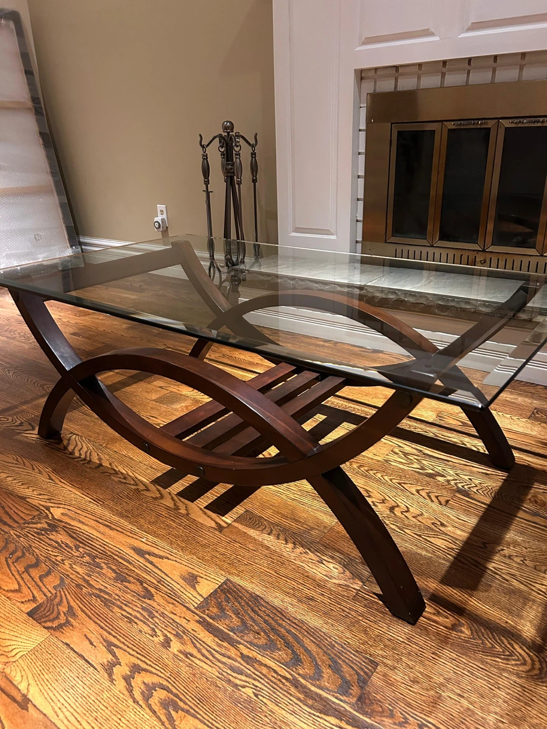 Glass Top Coffee Table