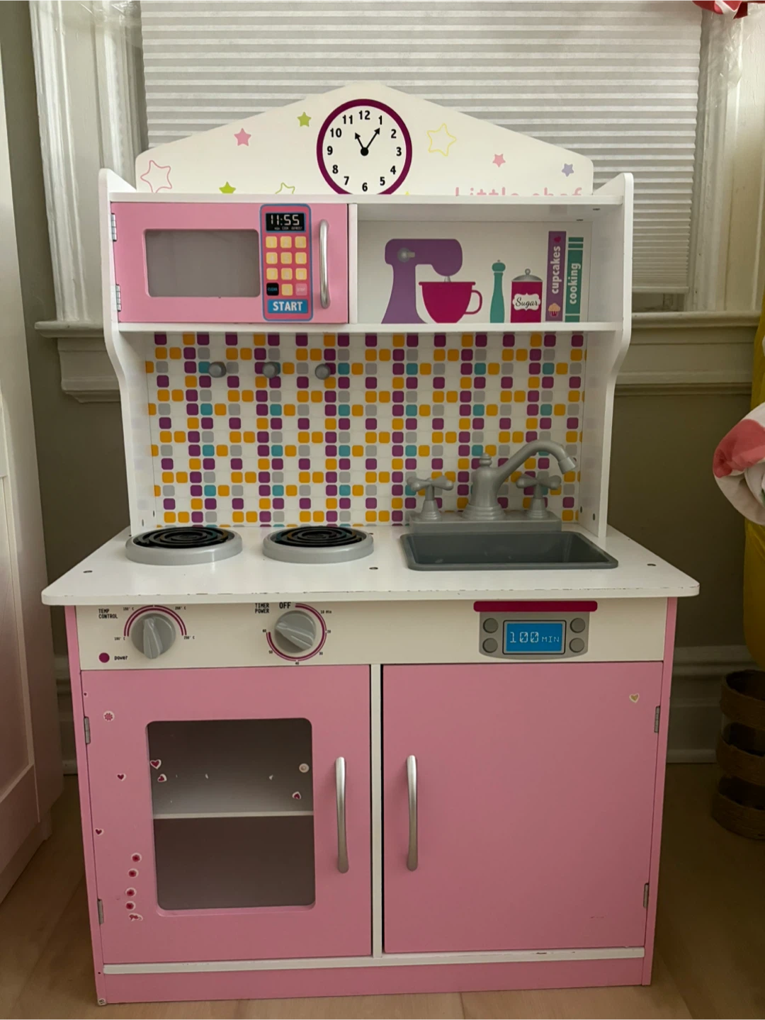 Pink Play Kitchen