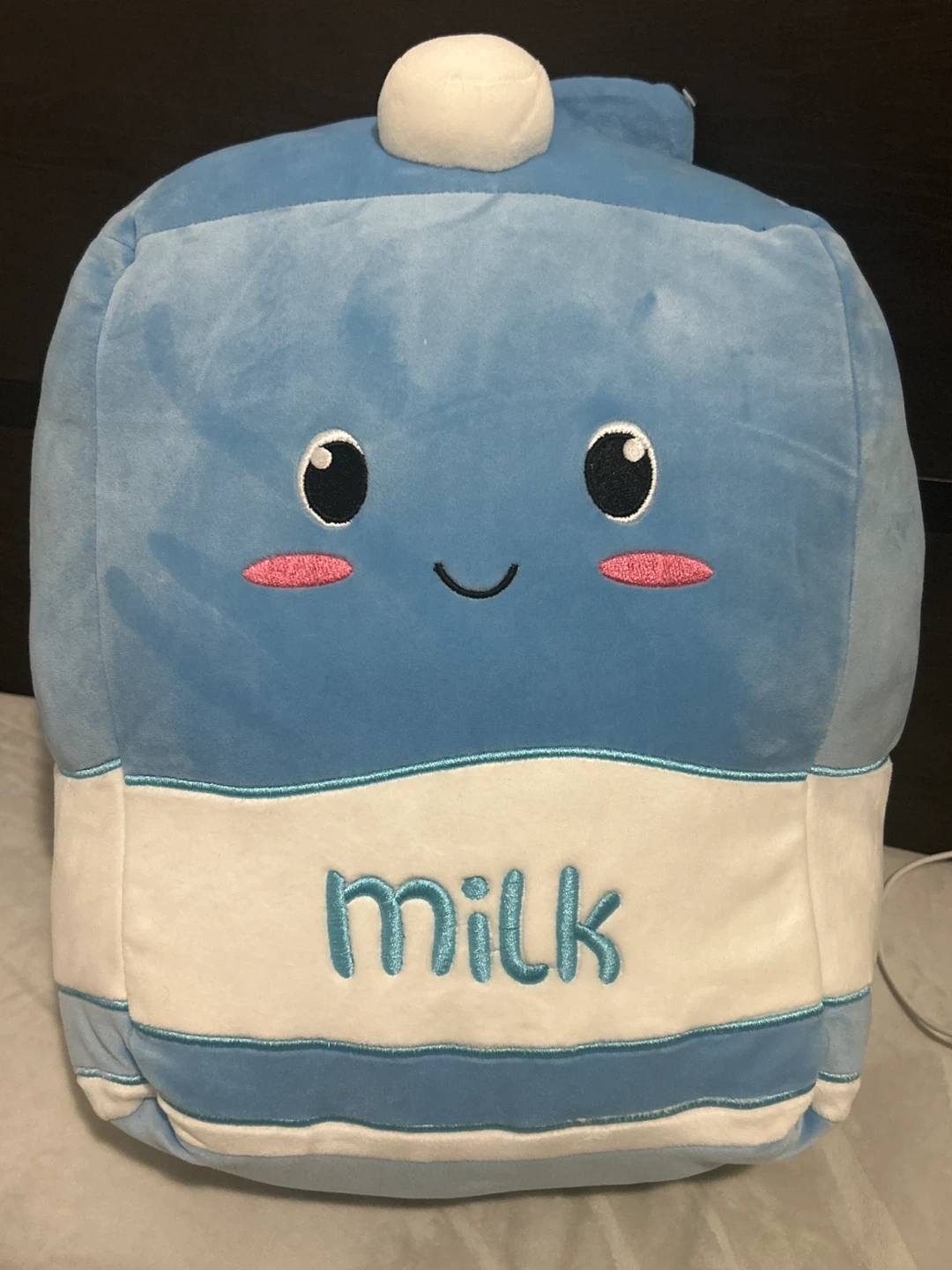 Milk Carton Plush Pillow