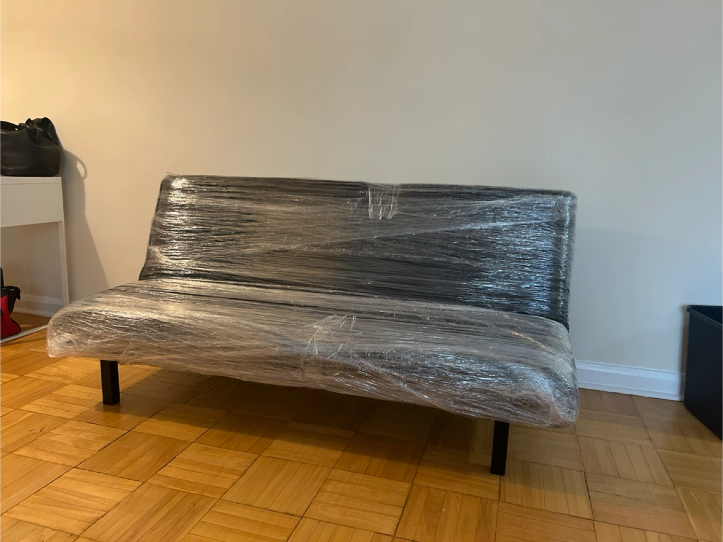IKEA Balkarp Sleeper Sofa (Sofa bed), Knisa Black - photo 4