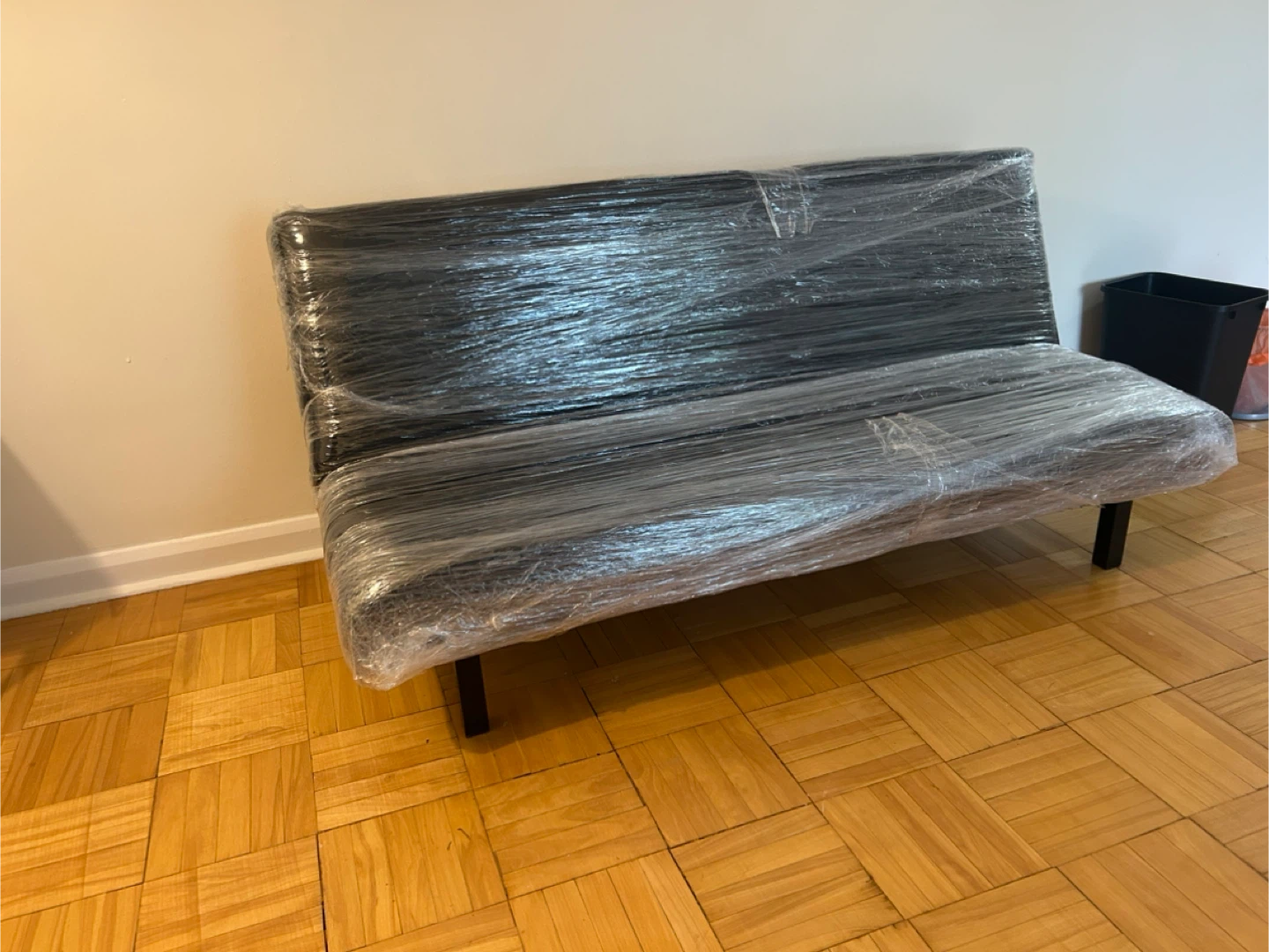 IKEA Balkarp Sleeper Sofa (Sofa bed), Knisa Black - photo 3