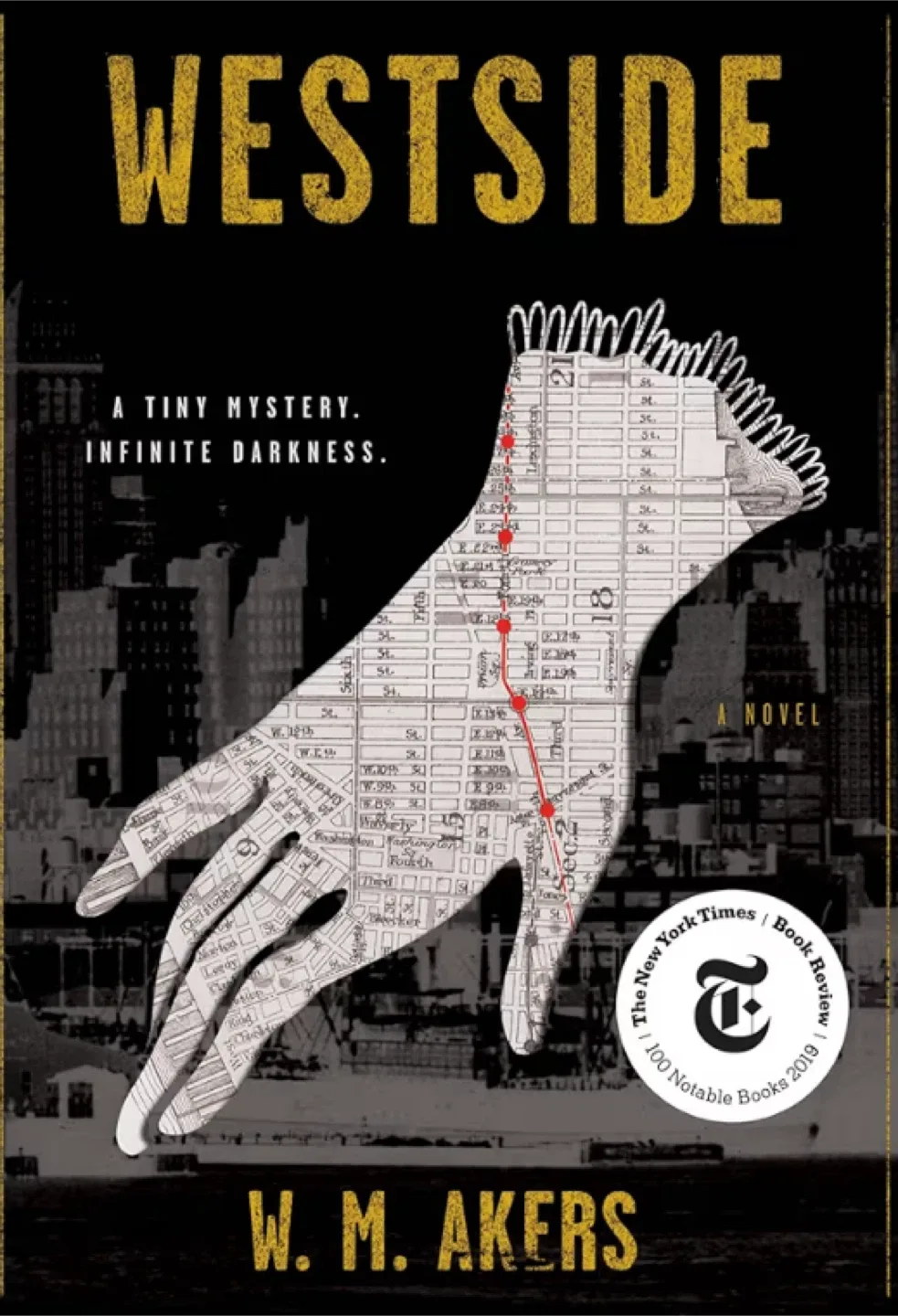 New Hardcover Book Westside by W.M. Akers - A Novel thumbnail