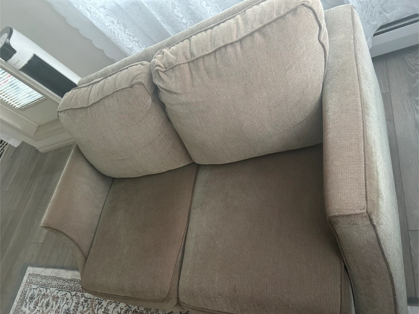 Loveseat Sofa - Beige