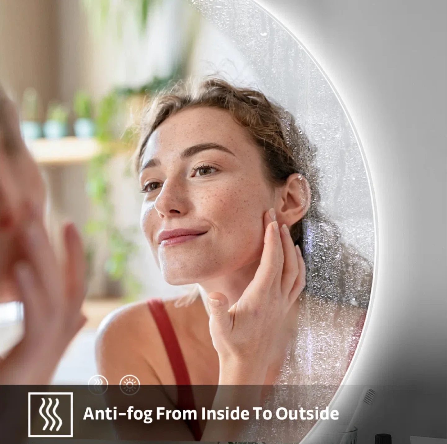 LED Bathroom Vanity Mirror image indicator(4)