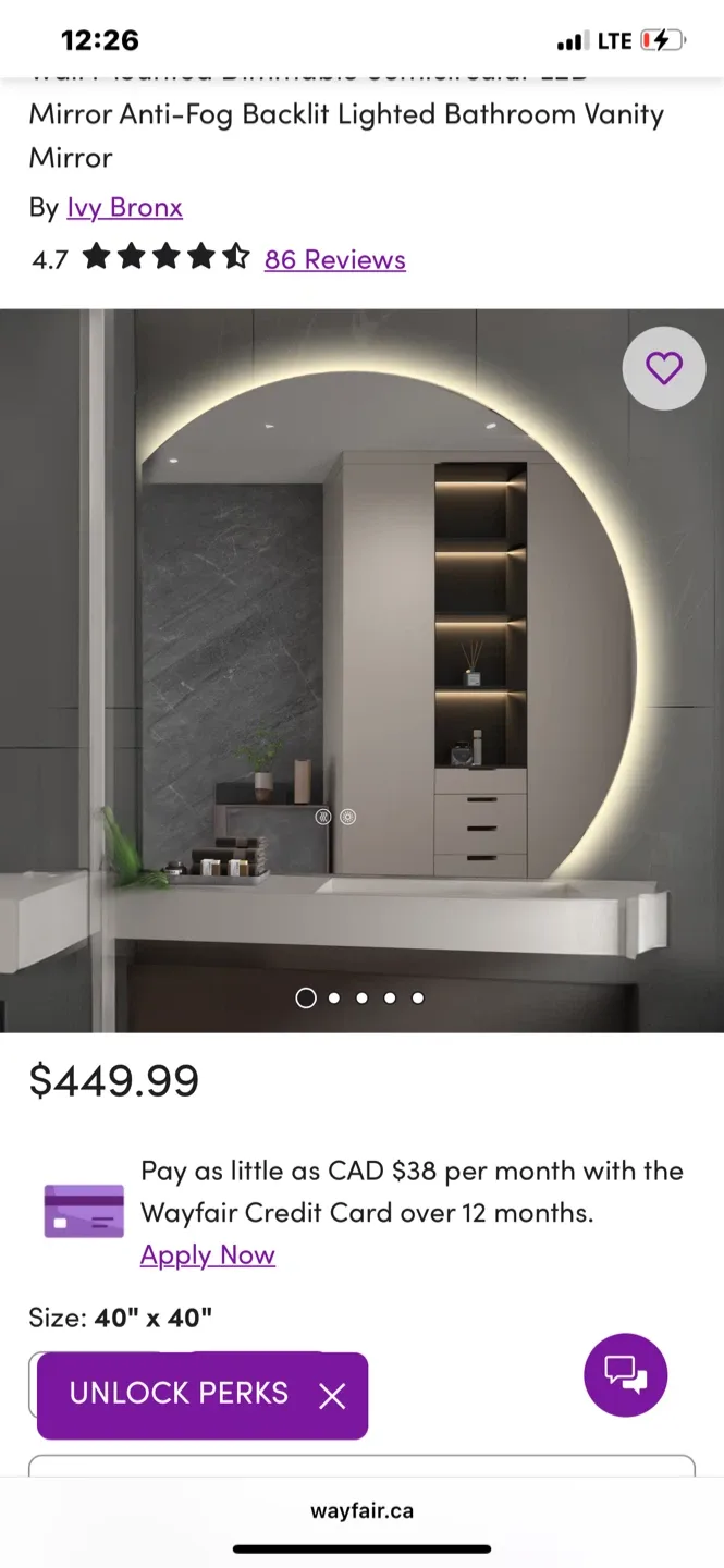 LED Bathroom Vanity Mirror image indicator(8)