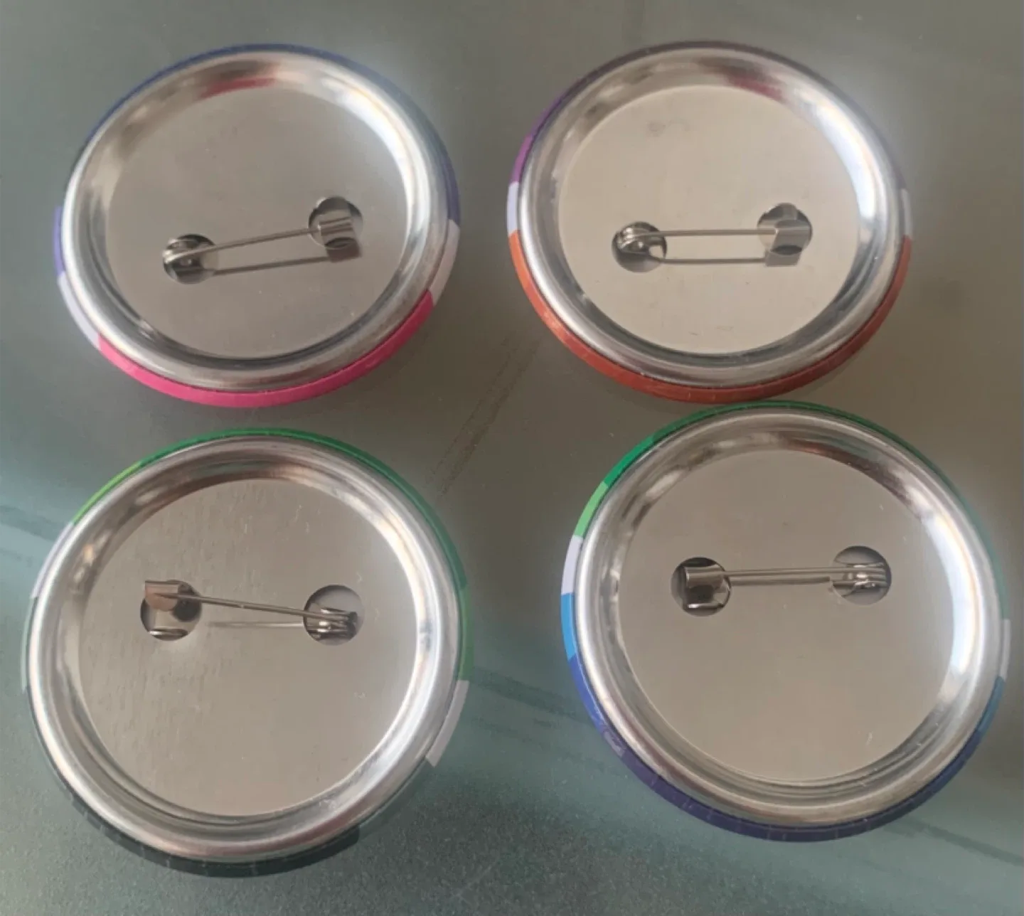 Pride Flag Buttons - Set of 4 image indicator(2)