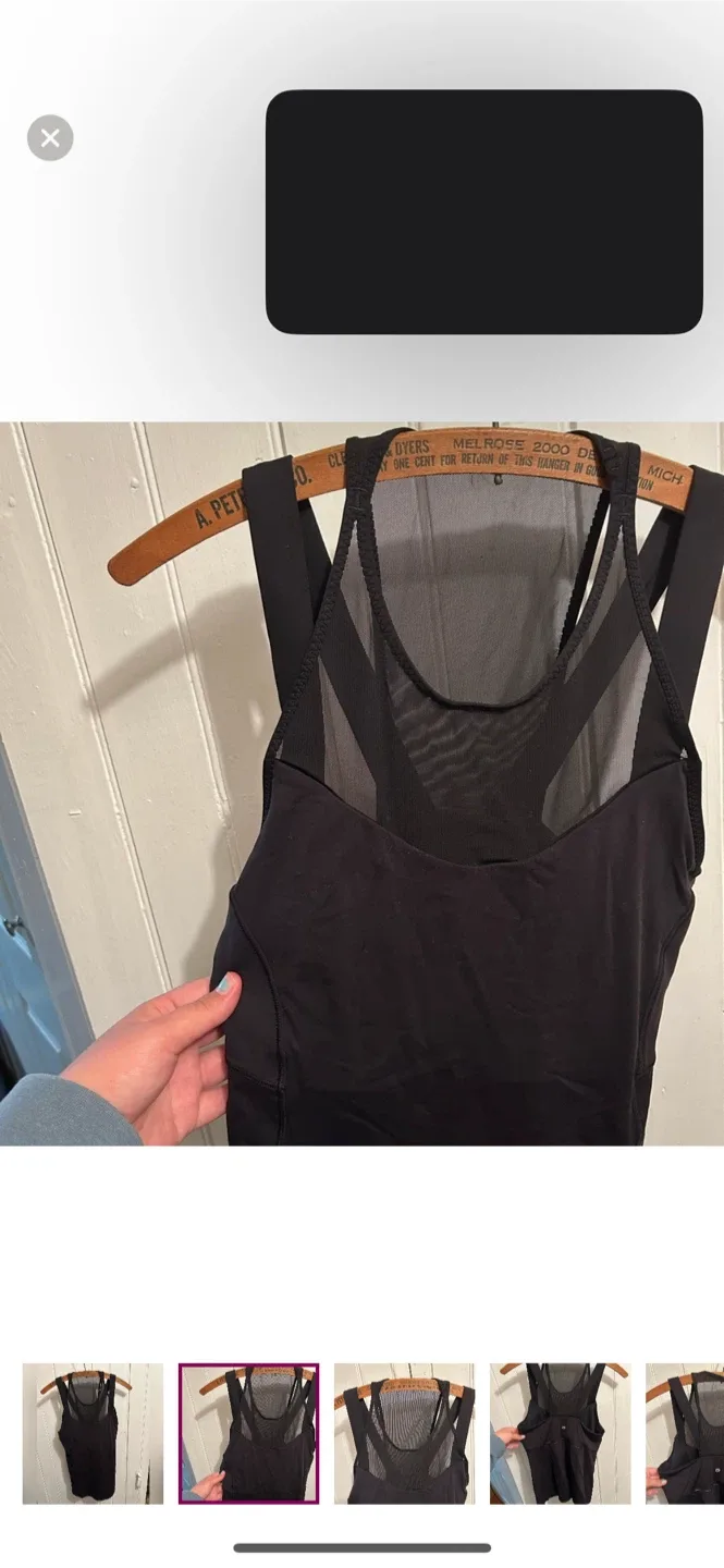 Lululemon Black Tank Top image indicator(2)