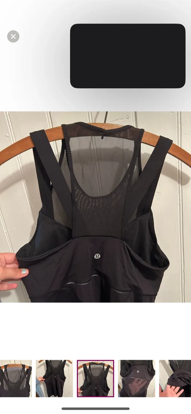 Lululemon Black Tank Top image indicator(5)