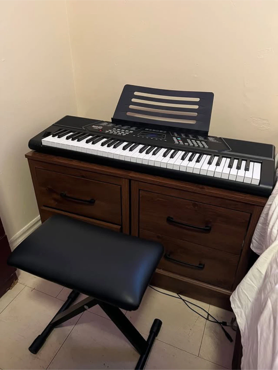 RockJam RJ761 Keyboard with Bench & Headphones - photo 2