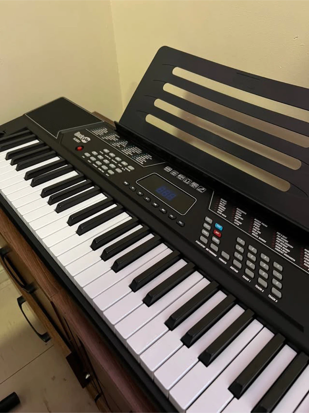 RockJam RJ761 Keyboard with Bench & Headphones