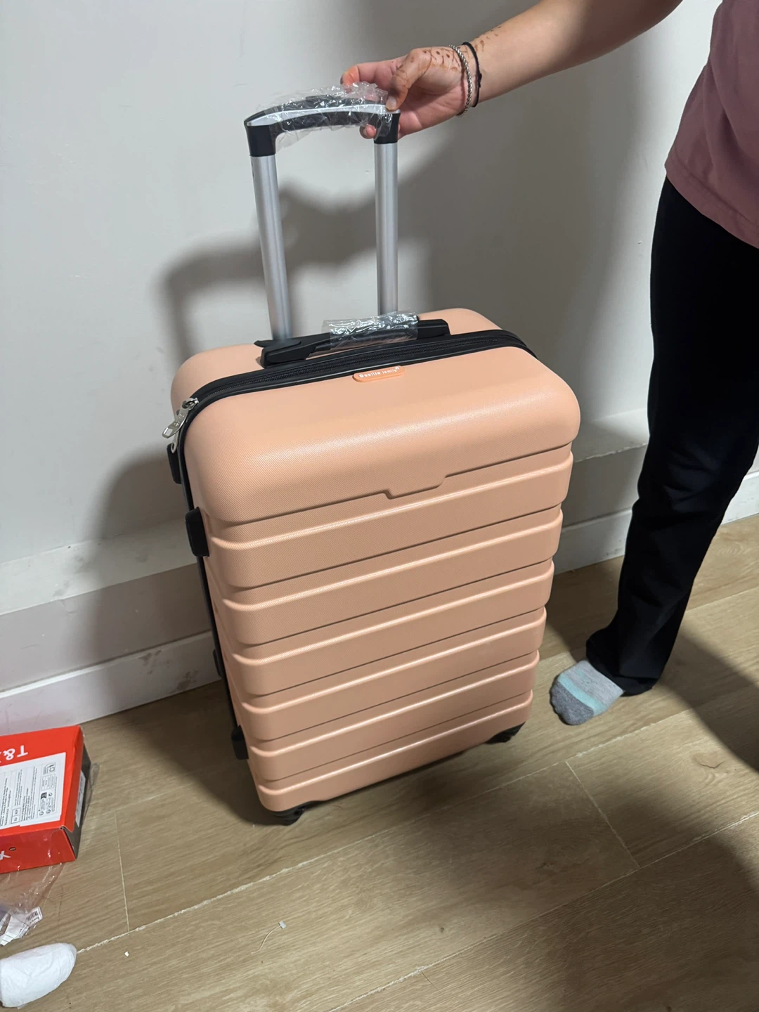 Monos Carry-On Suitcase - Peach - photo 3