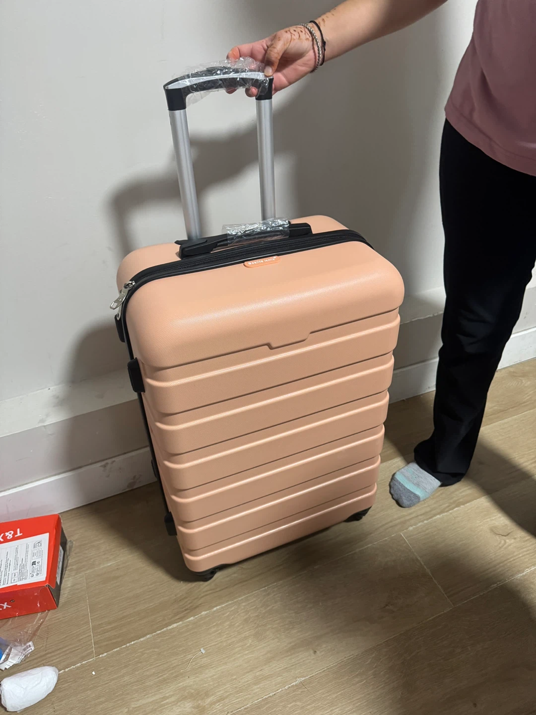 Monos Carry-On Suitcase - Peach - photo 4
