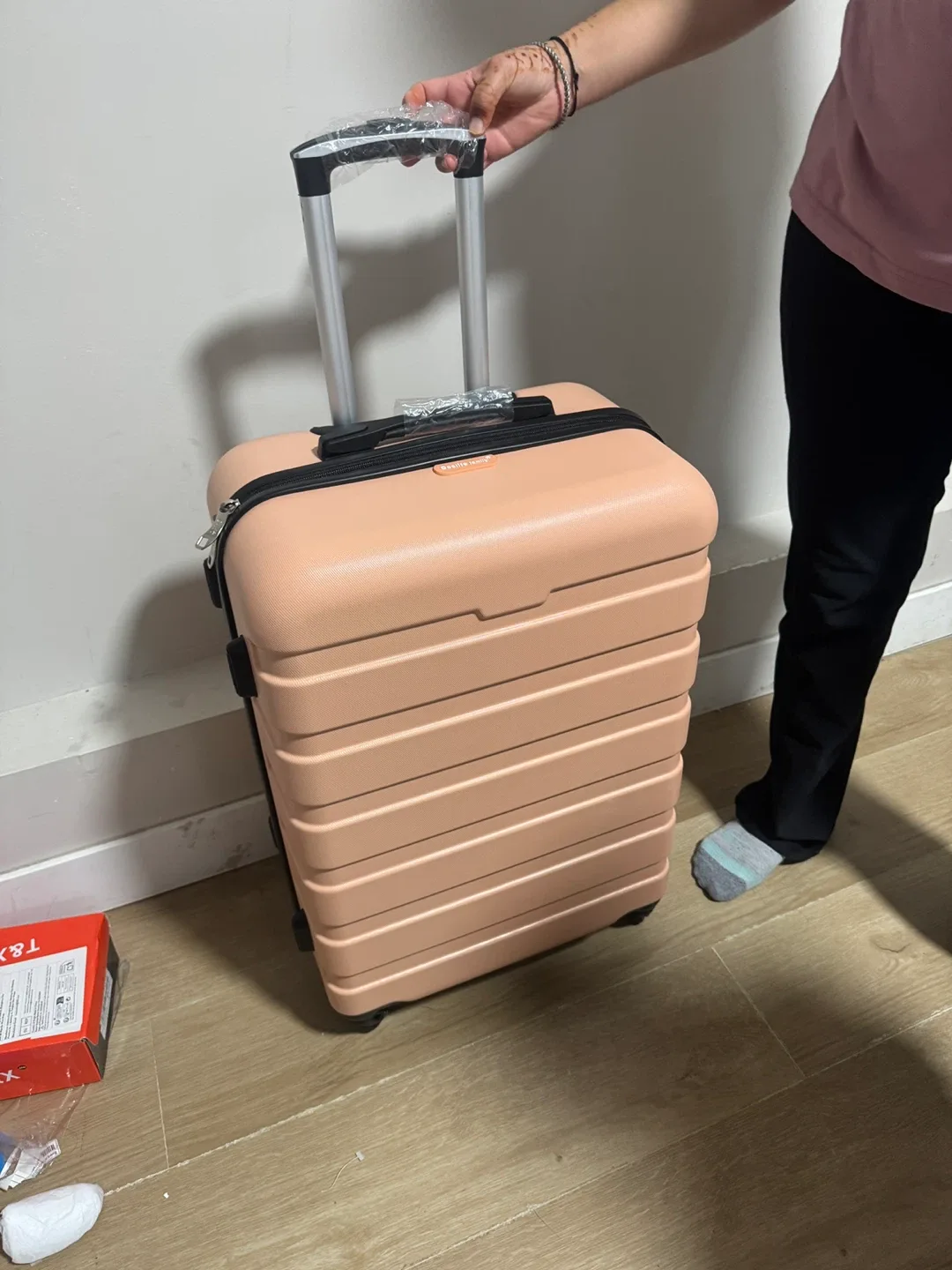 Monos Carry-On Suitcase - Peach image indicator(4)