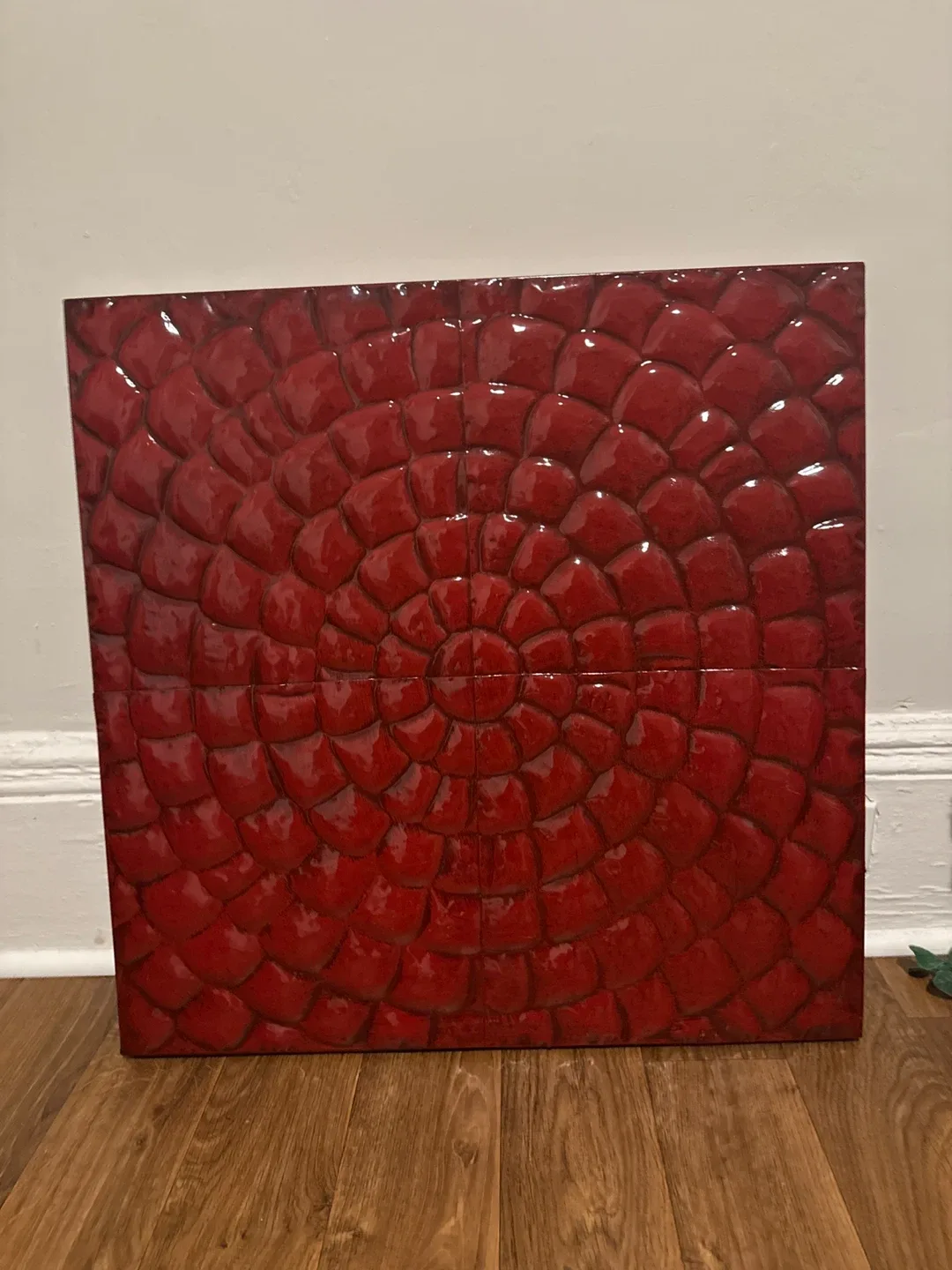 Red Decorative Wall Art image indicator(2)